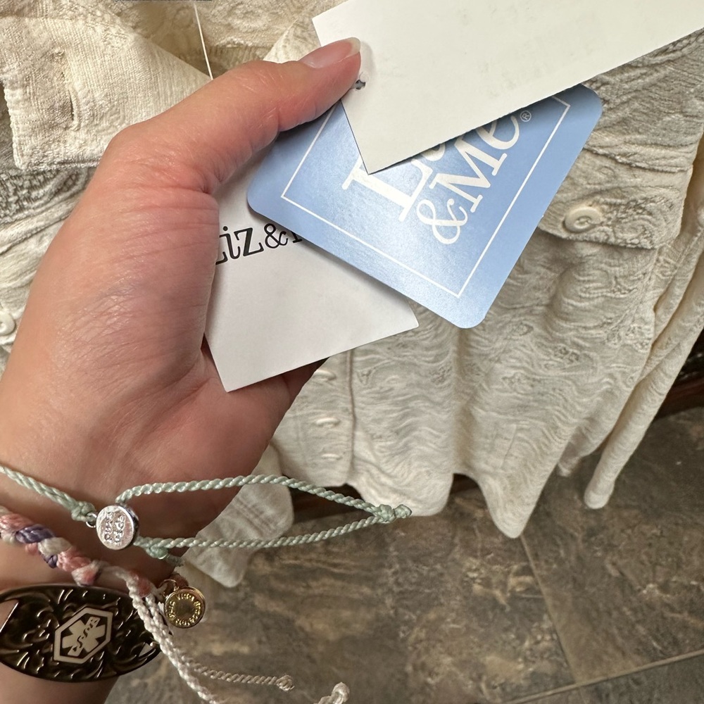 Brand new Liz & Me Dress up sweater - Picture 5 of 5